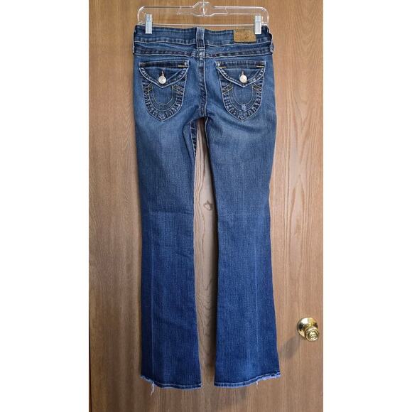 True Religion Johnny Straight Leg Y2k Jean WC92317QV - Picture 2 of 13